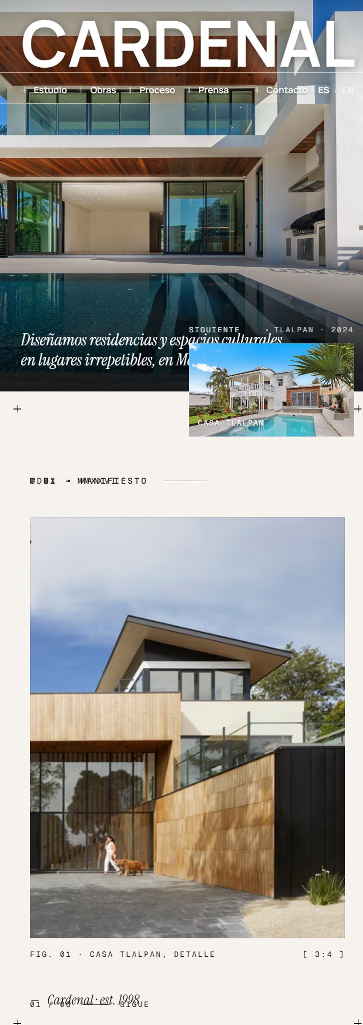 Estudio Cardenal. — móvil
